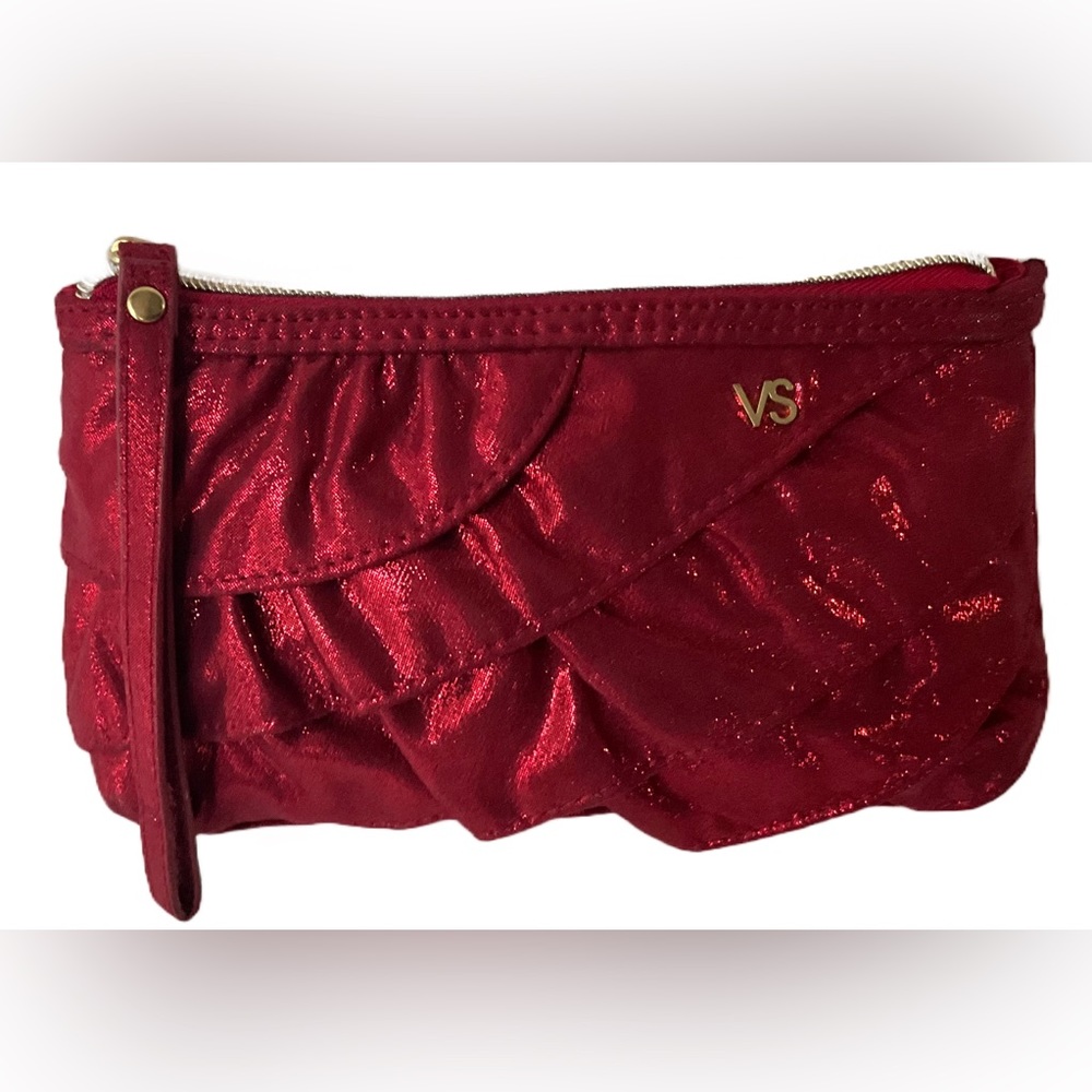 VS Glitter Glam Wristlet Makeup Bag